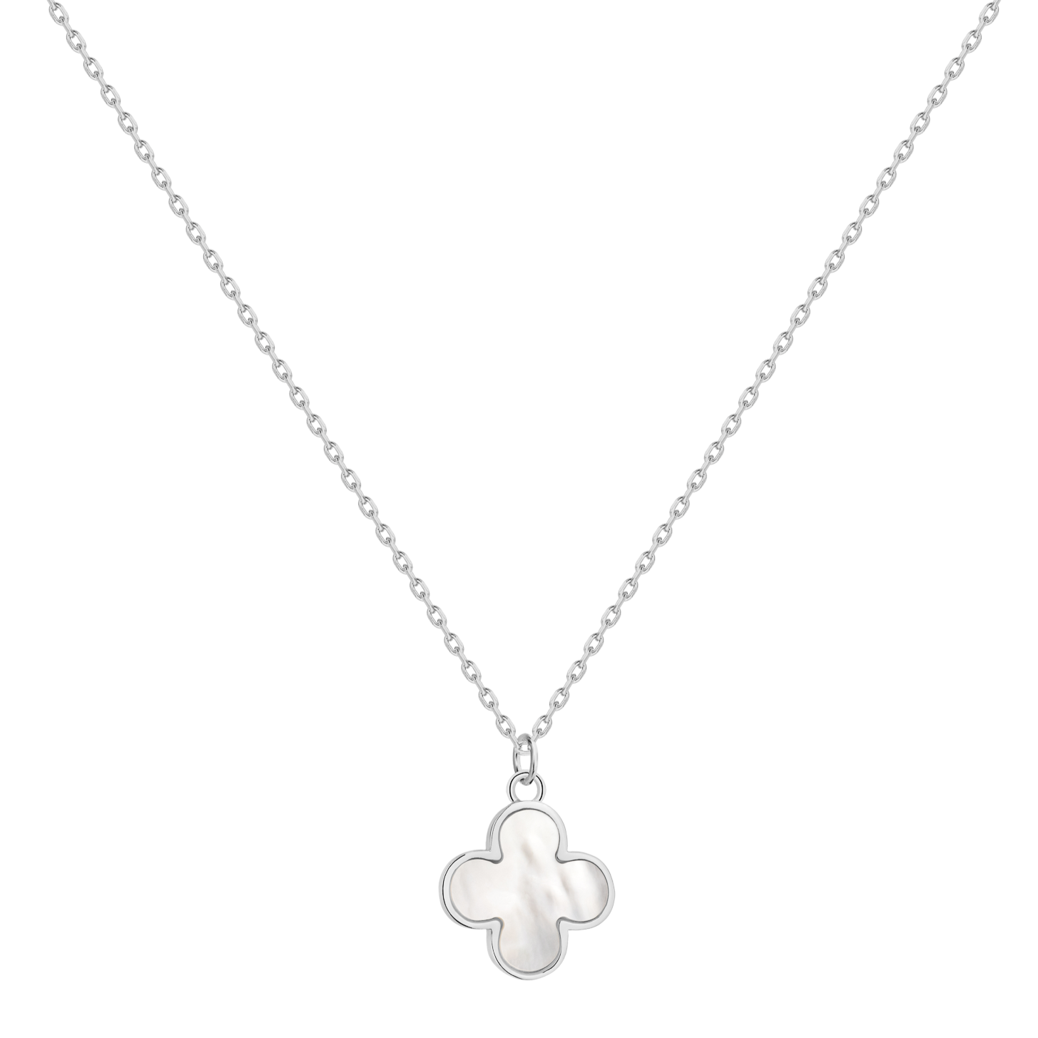 Naszyjnik srebrny Clover